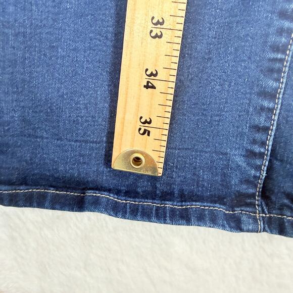 Calvin Klein Vtg Womens Jeans Slim Straight Leg Low Rise Urban Cool Size 12 - Picture 8 of 8